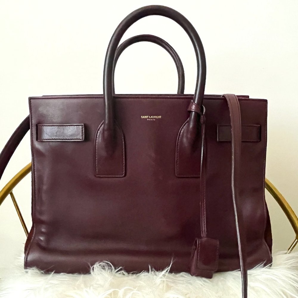 Saint Laurent Small Sac De Jour Tote